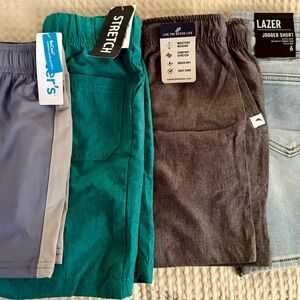 Boys NWT 4 Pairs of shorts bundle